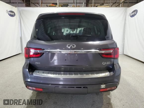✅ 2024 Infiniti QX80 Luxe • VIN: JN8AZ2AE4R9328700 • Lot: 90359085. Wystawiony na Copart z przebiegiem 18 409 mil. Bezpłatny archiwum sprzedaży aukcyjnych z USA i szczegółowy raport historii pojazdu na DreamBid. Zdjęcie 6.