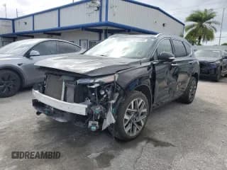 ✅ 2022 Hyundai Santa Fe Calligraphy • VIN: 5NMS54AL0NH422254 • Lot: 81257595. Listed on Copart with 72,498 mi. Free auction sales archive from the USA and detailed vehicle history report at DreamBid. Image 1.