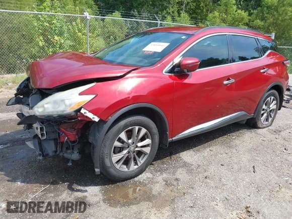 ✅ 2017 Nissan Murano Platinum • VIN: 5N1AZ2MG0HN145966 • Lot: 43054041. Listed on IAAI with 244,885 mi. Free auction sales archive from the USA and detailed vehicle history report at DreamBid. Image 22.