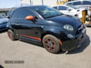 ✅ 2015 FIAT 500e • VIN: 3C3CFFGE7FT527307 • Lot: 64057184. Listed on Copart with 49,953 mi. Free auction sales archive from the USA and detailed vehicle history report at DreamBid. Image 4.