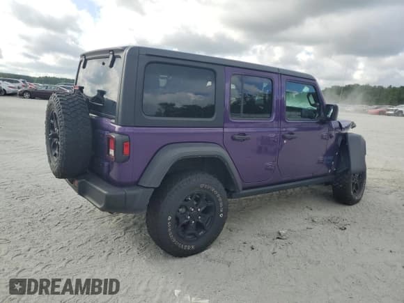 ✅ 2023 Jeep Wrangler • VIN: 1C4JJXN64PW592081 • Лот: 65168455. Опубликован ранее на Copart с пробегом 38 058 миль. Бесплатный доступ к архиву аукционных продаж из США и подробный отчёт об истории автомобиля на DreamBid. Изображение 3.