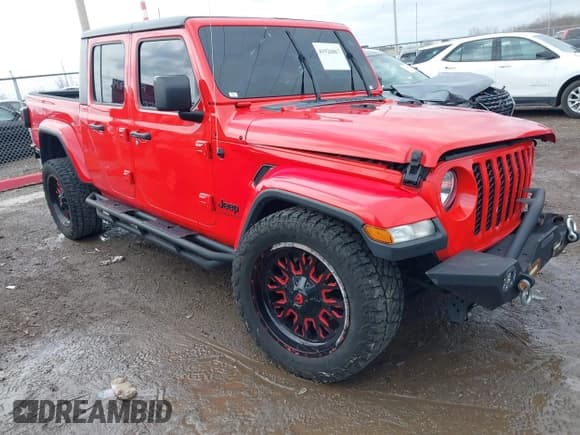 ✅ 2021 Jeep Gladiator Freedom • VIN: 1C6HJTAG0ML547293 • Лот: 41926067. Опубликован ранее на IAAI с пробегом 57 696 миль. Бесплатный доступ к архиву аукционных продаж из США и подробный отчёт об истории автомобиля на DreamBid. Изображение 1.