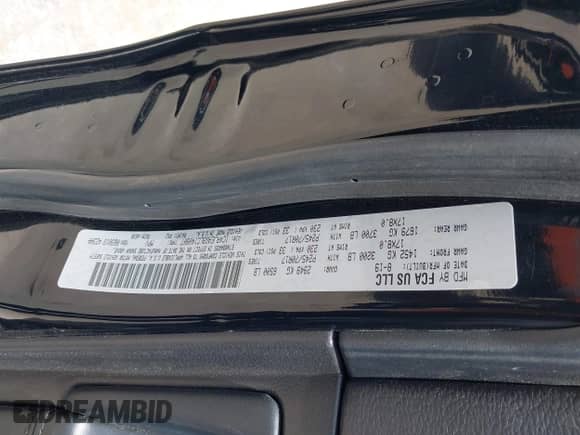 2020 Jeep Grand Cherokee Altitude z VIN 1C4RJEAG9LC140807, wystawiony jako IAAI lot #42474166 z przebiegiem 120 878 mil mil oraz . Historia ofert i sprzedaży dostępna na DreamBid. Obrazek 9.