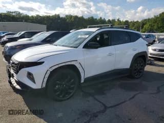 ✅ 2023 Hyundai Tucson XRT • VIN: KM8JFCAE3PU219824 • Lot: 70881865. Wystawiony na Copart z przebiegiem 16 412 mil. Bezpłatny archiwum sprzedaży aukcyjnych z USA i szczegółowy raport historii pojazdu na DreamBid. Zdjęcie 1.