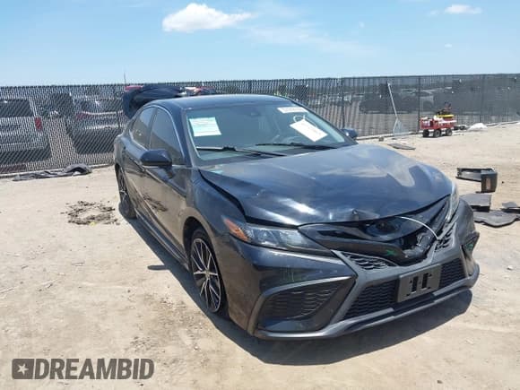 ✅ 2023 Toyota Camry SE • VIN: 4T1G11AKXPU744477 • Lot: 42722865. Listed on IAAI with 41,690 mi. Free auction sales archive from the USA and detailed vehicle history report at DreamBid. Image 1.