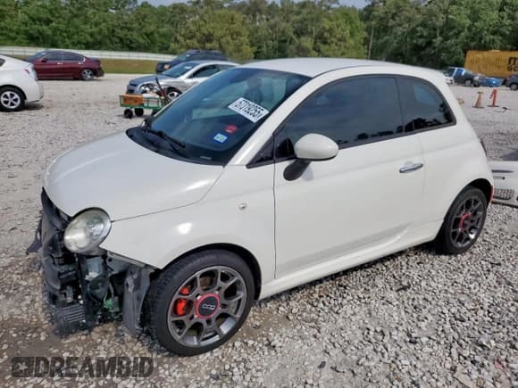 ✅ 2014 FIAT 500 Sport • VIN: 3C3CFFBR0ET187071 • Lot: 57319255. Wystawiony na Copart z przebiegiem 75 043 mil. Bezpłatny archiwum sprzedaży aukcyjnych z USA i szczegółowy raport historii pojazdu na DreamBid. Zdjęcie 1.