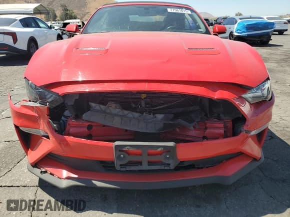 ✅ 2020 Ford Mustang EcoBoost • VIN: 1FATP8UH0L5185512 • Лот: 71561815. Опубликован ранее на Copart с пробегом 96 774 миль. Бесплатный доступ к архиву аукционных продаж из США и подробный отчёт об истории автомобиля на DreamBid. Изображение 5.