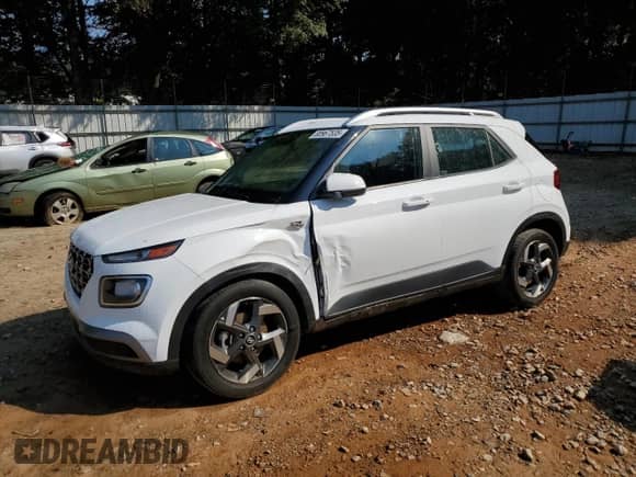 2024 Hyundai Venue Limited z VIN KMHRC8A32RU285534, wystawiony jako Copart lot #80967535 z przebiegiem 50 446 mil mil oraz Szkoda całkowita • Salvage title. Historia ofert i sprzedaży dostępna na DreamBid. Obrazek 1.