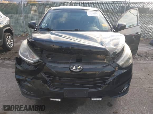 2015 Hyundai Tucson GLS with VIN KM8JTCAF3FU985505, listed as a IAAI auction lot 43494639 with 175,588 mi miles and . Bid and sale history available at DreamBid. Image 6.