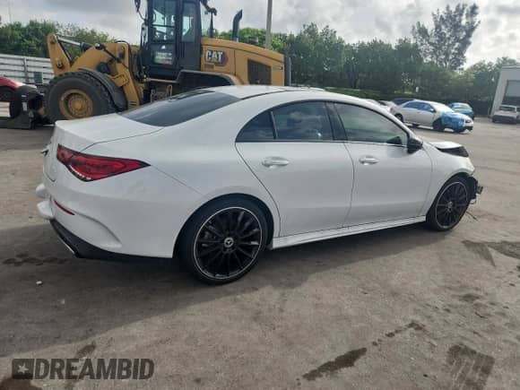 2022 Mercedes-Benz CLA 250 с VIN W1K5J4GB1NN313768, выставлен на аукционе Copart как лот 59884515 с пробегом 35 850 миль миль и На запчасти • Non repairable. История ставок и продаж доступна на DreamBid. Изображение 3.