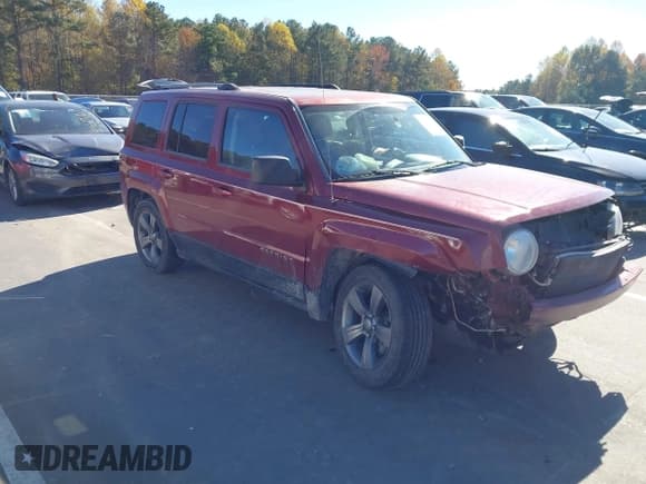 ✅ 2015 Jeep Patriot High Altitude • VIN: 1C4NJPFA0FD107269 • Lot: 43611581. Listed on IAAI with 95,958 mi. Free auction sales archive from the USA and detailed vehicle history report at DreamBid. Image 1.