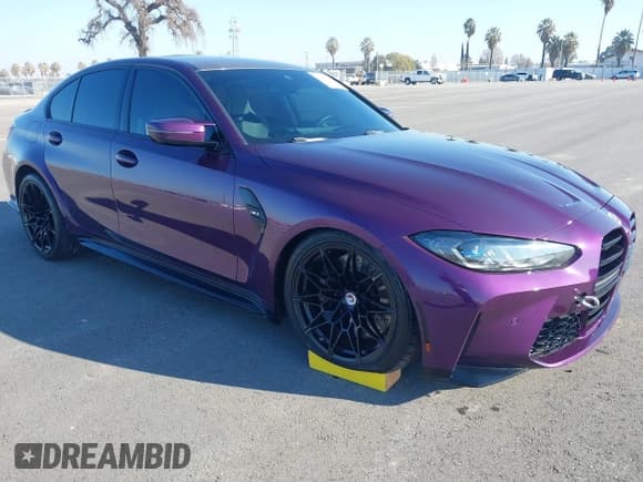 ✅ 2023 BMW M3 • VIN: WBS53AY05PFP25875 • Lot: 41401010. Listed on IAAI with 31,011 mi. Free auction sales archive from the USA and detailed vehicle history report at DreamBid. Image 1.