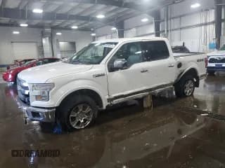 ✅ 2015 Ford F-150 Lariat • VIN: 1FTEW1EF1FKD58938 • Lot: 58740474. Listed on Copart with 153,258 mi. Free auction sales archive from the USA and detailed vehicle history report at DreamBid. Image 1.