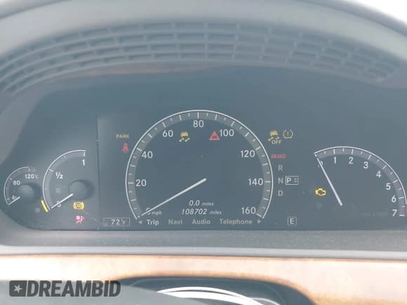 ✅ 2012 Mercedes-Benz S 550 • VIN: WDDNG7DB4CA459218 • Lot: 42352252. Listed on IAAI with 108,702 mi. Free auction sales archive from the USA and detailed vehicle history report at DreamBid. Image 7.