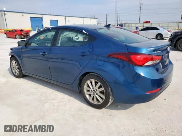2014 Hyundai Elantra SE z VIN KMHDH4AE0EU113938, wystawiony jako Copart lot #70394065 z przebiegiem 90 020 mil mil oraz Szkoda całkowita • Salvage title. Historia ofert i sprzedaży dostępna na DreamBid. Obrazek 2.