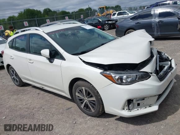 ✅ 2022 Subaru Impreza Premium • VIN: 4S3GTAV60N3700499 • Lot: 42307934. Listed on IAAI with 65,159 mi. Free auction sales archive from the USA and detailed vehicle history report at DreamBid. Image 1.