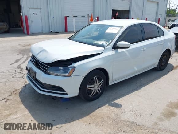 ✅ 2017 Volkswagen Jetta S • VIN: 3VW167AJ2HM398210 • Lot: 42491433. Listed on IAAI with 98,096 mi. Free auction sales archive from the USA and detailed vehicle history report at DreamBid. Image 2.