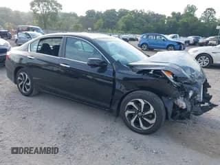 ✅ 2016 Honda Accord EX-L • VIN: 1HGCR2F80GA016636 • Lot: 42975677. Listed on IAAI with 159,202 mi. Free auction sales archive from the USA and detailed vehicle history report at DreamBid. Image 1.