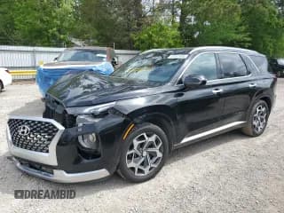 ✅ 2021 Hyundai Palisade Calligraphy • VIN: KM8R74HE1MU270357 • Лот: 51691835. Опубликован ранее на Copart с пробегом 100 677 миль. Бесплатный доступ к архиву аукционных продаж из США и подробный отчёт об истории автомобиля на DreamBid. Изображение 1.
