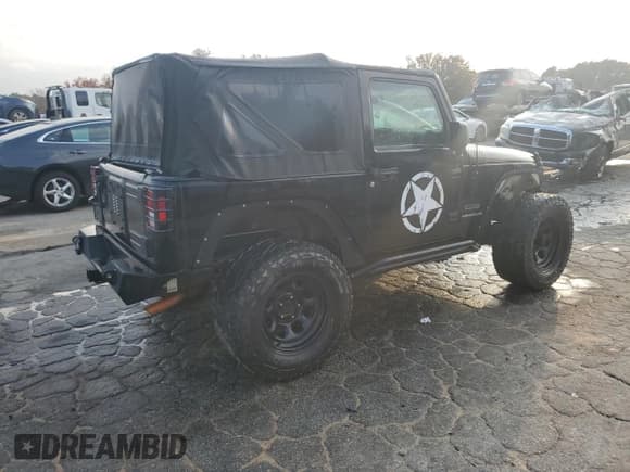 ✅ 2015 Jeep Wrangler Sport • VIN: 1C4AJWAG3FL556178 • Lot: 93411105. Listed on Copart with 136,182 mi. Free auction sales archive from the USA and detailed vehicle history report at DreamBid. Image 3.