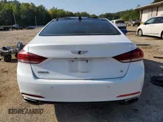2016 Hyundai Genesis 3.8L z VIN KMHGN4JE1GU133074, wystawiony jako Copart lot #68742404 z przebiegiem Nie podano mil oraz Szkoda całkowita • Salvage title. Historia ofert i sprzedaży dostępna na DreamBid. Obrazek 6.