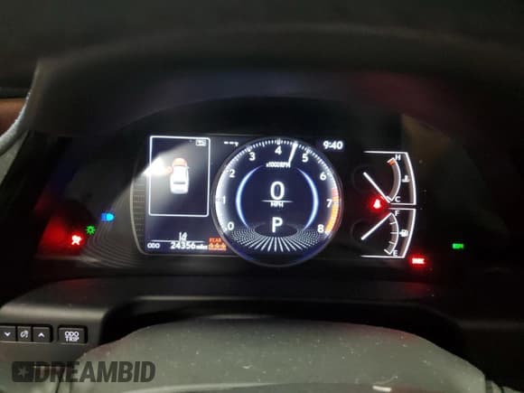 ✅ 2022 Lexus ES 250 • VIN: 58AD11D12NU010055 • Lot: 57592265. Listed on Copart with 24,356 mi. Free auction sales archive from the USA and detailed vehicle history report at DreamBid. Image 9.