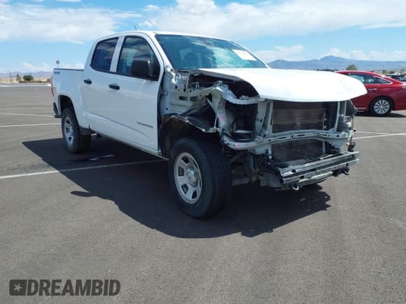 ✅ 2022 Chevrolet Colorado 4WD Work Truck • VIN: 1GCGTBEN7N1299512 • Lot: 42720023. Listed on IAAI with 41,851 mi. Free auction sales archive from the USA and detailed vehicle history report at DreamBid. Image 1.