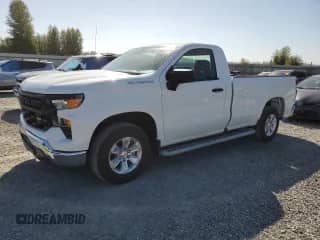 2023 Chevrolet Silverado 1500 Work Truck с VIN 3GCNAAED1PG296351, выставлен на аукционе Copart как лот 68880615 с пробегом 27 104 миль миль и Списание • Salvage title. История ставок и продаж доступна на DreamBid. Изображение 1.