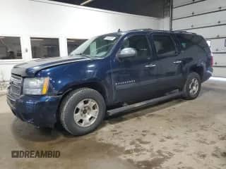 2008 Chevrolet Suburban LTZ with VIN 3GNFK163X8G208610, listed as a Copart auction lot 86406395 with 182,741 mi miles and Salvage title. Bid and sale history available at DreamBid. Image 1.