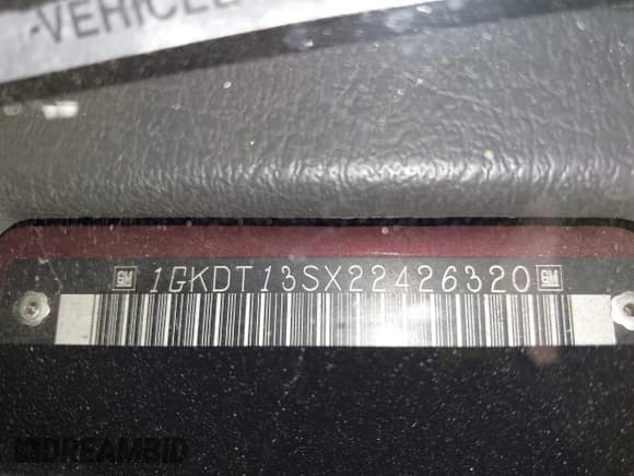 ✅ 2002 GMC Envoy SLT • VIN: 1GKDT13SX22426320 • Lot: 41709359. Listed on IAAI with 104,418 mi. Free auction sales archive from the USA and detailed vehicle history report at DreamBid. Image 17.