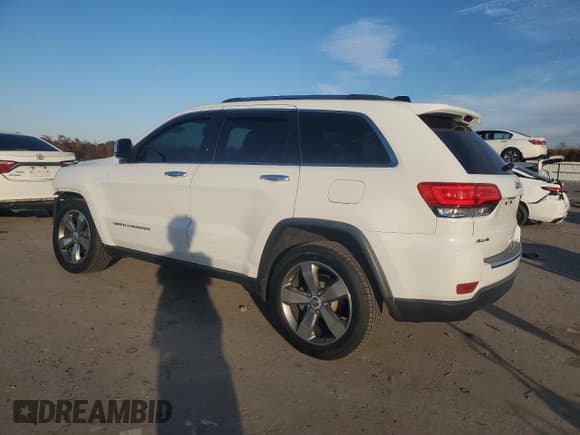 ✅ 2015 Jeep Grand Cherokee Limited • VIN: 1C4RJFBG9FC604090 • Лот: 91691345. Опубликован ранее на Copart с пробегом 125 255 миль. Бесплатный доступ к архиву аукционных продаж из США и подробный отчёт об истории автомобиля на DreamBid. Изображение 2.
