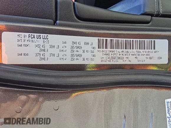 ✅ 2015 Jeep Grand Cherokee Limited • VIN: 1C4RJEBG6FC906320 • Lot: 81384665. Listed on Copart with 140,796 mi. Free auction sales archive from the USA and detailed vehicle history report at DreamBid. Image 12.