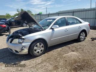 2009 Hyundai Sonata GLS with VIN 5NPET46C19H573429, listed as a Copart auction lot 70836055 with 172,412 mi miles and Salvage title. Bid and sale history available at DreamBid. Image 1.