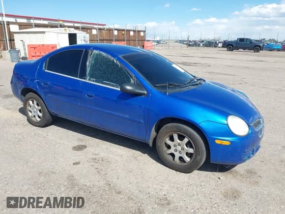 2005 Dodge Neon SXT z VIN 1B3ES56CX5D170852, wystawiony jako IAAI lot #42049876 z przebiegiem 103 673 mil mil oraz . Historia ofert i sprzedaży dostępna na DreamBid. Obrazek 1.