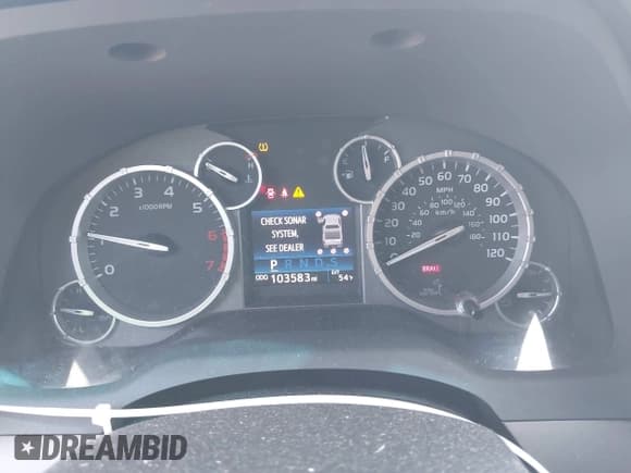 ✅ 2016 Toyota Tundra SR5 • VIN: 5TFEM5F17GX096508 • Lot: 41908791. Listed on IAAI with 103,583 mi. Free auction sales archive from the USA and detailed vehicle history report at DreamBid. Image 7.