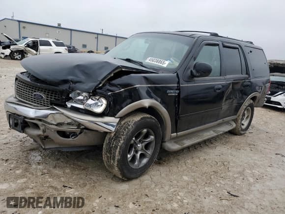 ✅ 2000 Ford Expedition Eddie Bauer • VIN: 1FMRU17L8YLC15827 • Лот: 45038865. Опубликован ранее на Copart с пробегом Не указан. Бесплатный доступ к архиву аукционных продаж из США и подробный отчёт об истории автомобиля на DreamBid. Изображение 1.