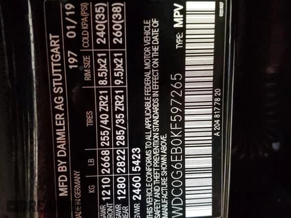 ✅ 2019 Mercedes-Benz GLC 43 AMG • VIN: WDC0G6EB0KF597265 • Lot: 56787455. Listed on Copart with 57,392 mi. Free auction sales archive from the USA and detailed vehicle history report at DreamBid. Image 14.