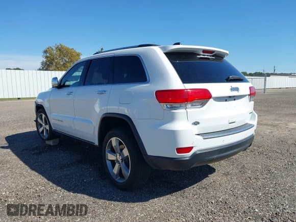 ✅ 2016 Jeep Grand Cherokee Limited • VIN: 1C4RJEBG6GC368560 • Lot: 43522007. Listed on IAAI with 94,275 mi. Free auction sales archive from the USA and detailed vehicle history report at DreamBid. Image 3.