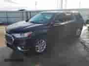 2018 Chevrolet Traverse LT Cloth z VIN 1GNERGKW8JJ165478, wystawiony jako Copart lot #43942435 z przebiegiem 71 645 mil mil oraz Szkoda całkowita • Salvage title. Historia ofert i sprzedaży dostępna na DreamBid. Obrazek 1.