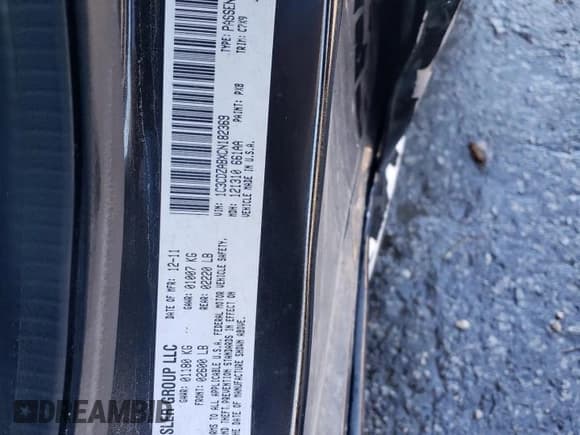 ✅ 2012 Dodge Avenger SE • VIN: 1C3CDZABXCN182369 • Лот: 80845904. Опубликован ранее на Copart с пробегом 144 378 миль. Бесплатный доступ к архиву аукционных продаж из США и подробный отчёт об истории автомобиля на DreamBid. Изображение 12.