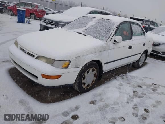✅ 1997 Toyota Corolla DX • VIN: 2T1BB02E7VC200740 • Lot: 43829376. Listed on IAAI with 162,623 mi. Free auction sales archive from the USA and detailed vehicle history report at DreamBid. Image 2.