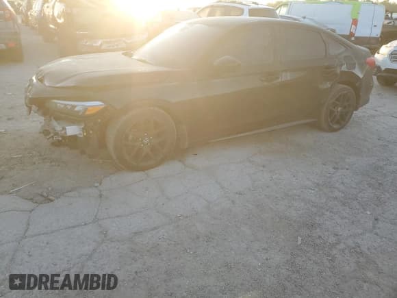 ✅ 2023 Honda Civic Sport • VIN: 2HGFE2F54PH508974 • Лот: 76767334. Опубликован ранее на Copart с пробегом 25 053 миль. Бесплатный доступ к архиву аукционных продаж из США и подробный отчёт об истории автомобиля на DreamBid. Изображение 1.