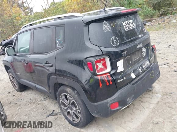 ✅ 2017 Jeep Renegade Limited • VIN: ZACCJBDB0HPE97445 • Лот: 40727251. Опубликован ранее на IAAI с пробегом 120 235 миль. Бесплатный доступ к архиву аукционных продаж из США и подробный отчёт об истории автомобиля на DreamBid. Изображение 3.