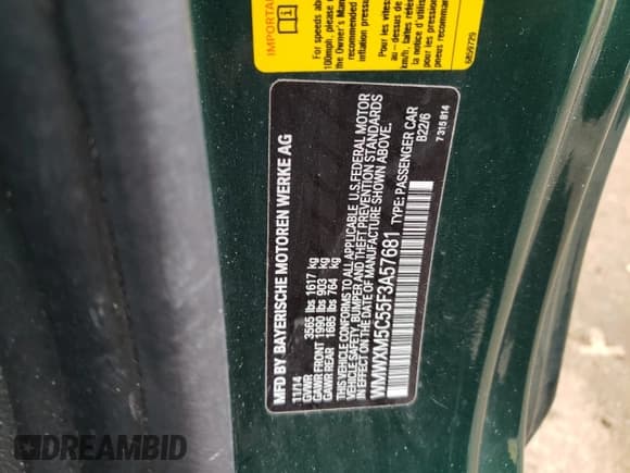 ✅ 2015 MINI Hardtop • VIN: WMWXM5C55F3A57681 • Lot: 93307855. Wystawiony na Copart z przebiegiem 27 646 mil. Bezpłatny archiwum sprzedaży aukcyjnych z USA i szczegółowy raport historii pojazdu na DreamBid. Zdjęcie 12.