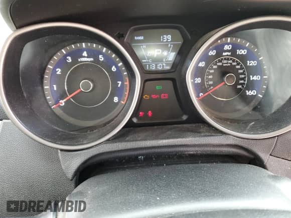 2014 Hyundai Elantra SE with VIN 5NPDH4AE7EH531590, listed as a Copart auction lot 70423845 with 113,107 mi miles and Non repairable. Bid and sale history available at DreamBid. Image 9.