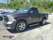 2017 Ram 1500 Tradesman with VIN 3C6JR7AGXHG735887, listed as a Copart auction lot 51837095 with 100,923 mi miles and Salvage title. Bid and sale history available at DreamBid. Image 1.