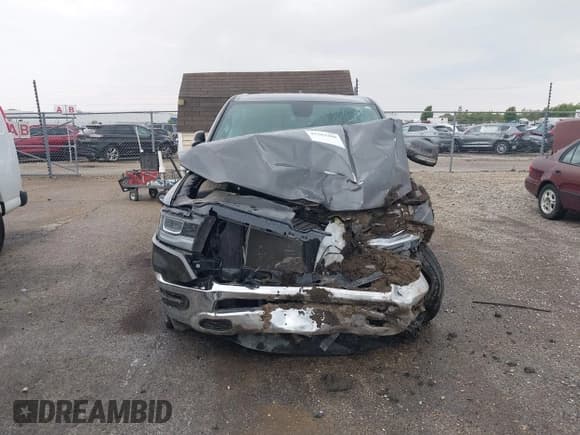 ✅ 2022 Ram 1500 Big Horn • VIN: 1C6SRFMT6NN265934 • Lot: 43263308. Listed on IAAI with 39,386 mi. Free auction sales archive from the USA and detailed vehicle history report at DreamBid. Image 12.