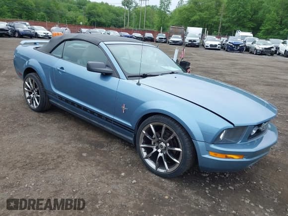 ✅ 2006 Ford Mustang Standard • VIN: 1ZVHT84N765220050 • Lot: 42231993. Listed on IAAI with 123,880 mi. Free auction sales archive from the USA and detailed vehicle history report at DreamBid. Image 1.