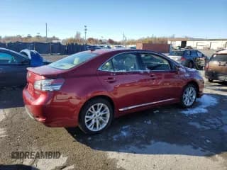 ✅ 2010 Lexus HS 250h • VIN: JTHBB1BA0A2036841 • Lot: 91455805. Listed on Copart with Not provided. Free auction sales archive from the USA and detailed vehicle history report at DreamBid. Image 3.