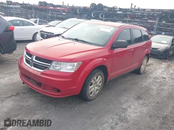 ✅ 2015 Dodge Journey American Value • VIN: 3C4PDCAB7FT723652 • Лот: 43386418. Опубликован ранее на IAAI с пробегом 218 843 миль. Бесплатный доступ к архиву аукционных продаж из США и подробный отчёт об истории автомобиля на DreamBid. Изображение 2.